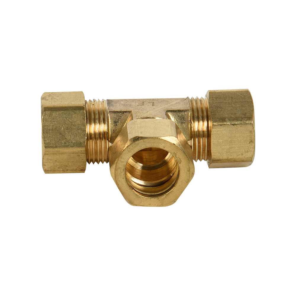 Té à compression 5/8 po