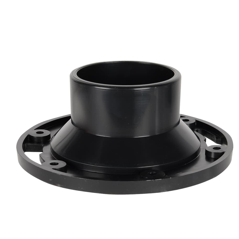 Bride de toilette ABS 4 po x 3 po mâle