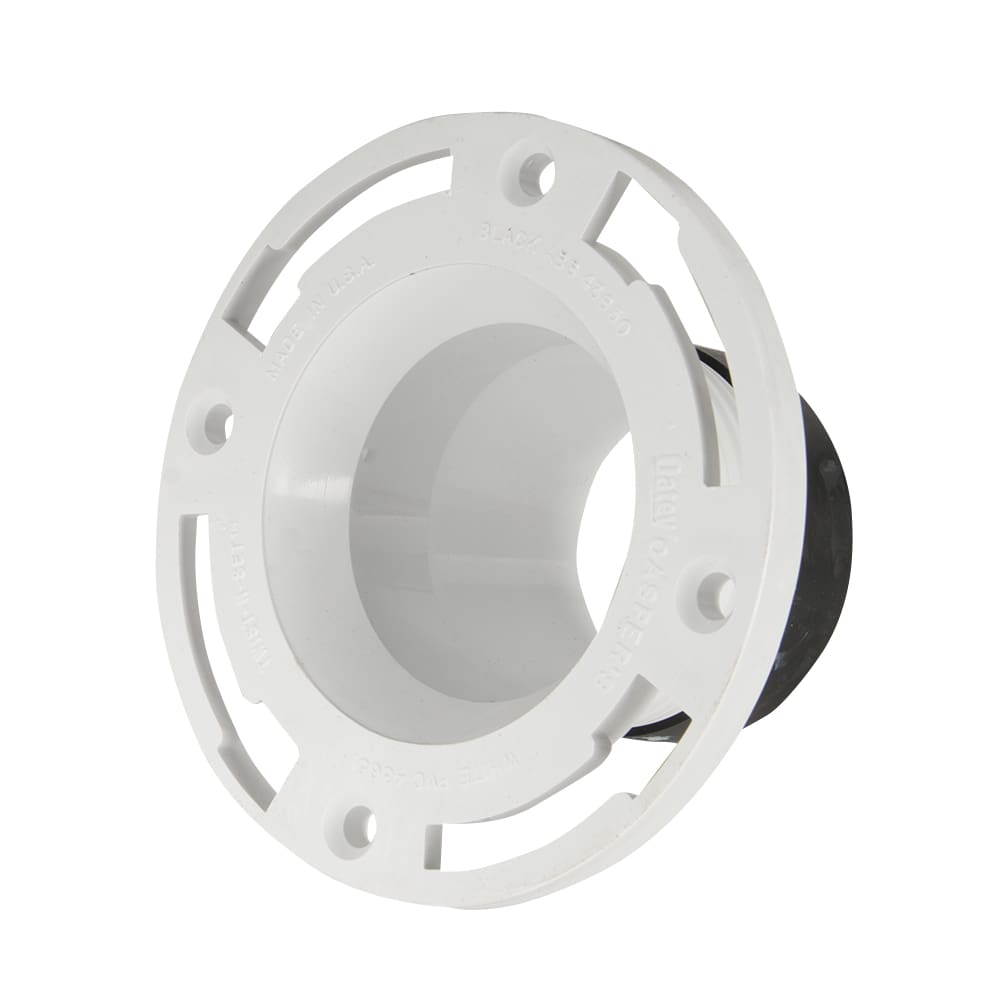 Bride de toilette d'insertion PVC Twist-n-Set 4 po