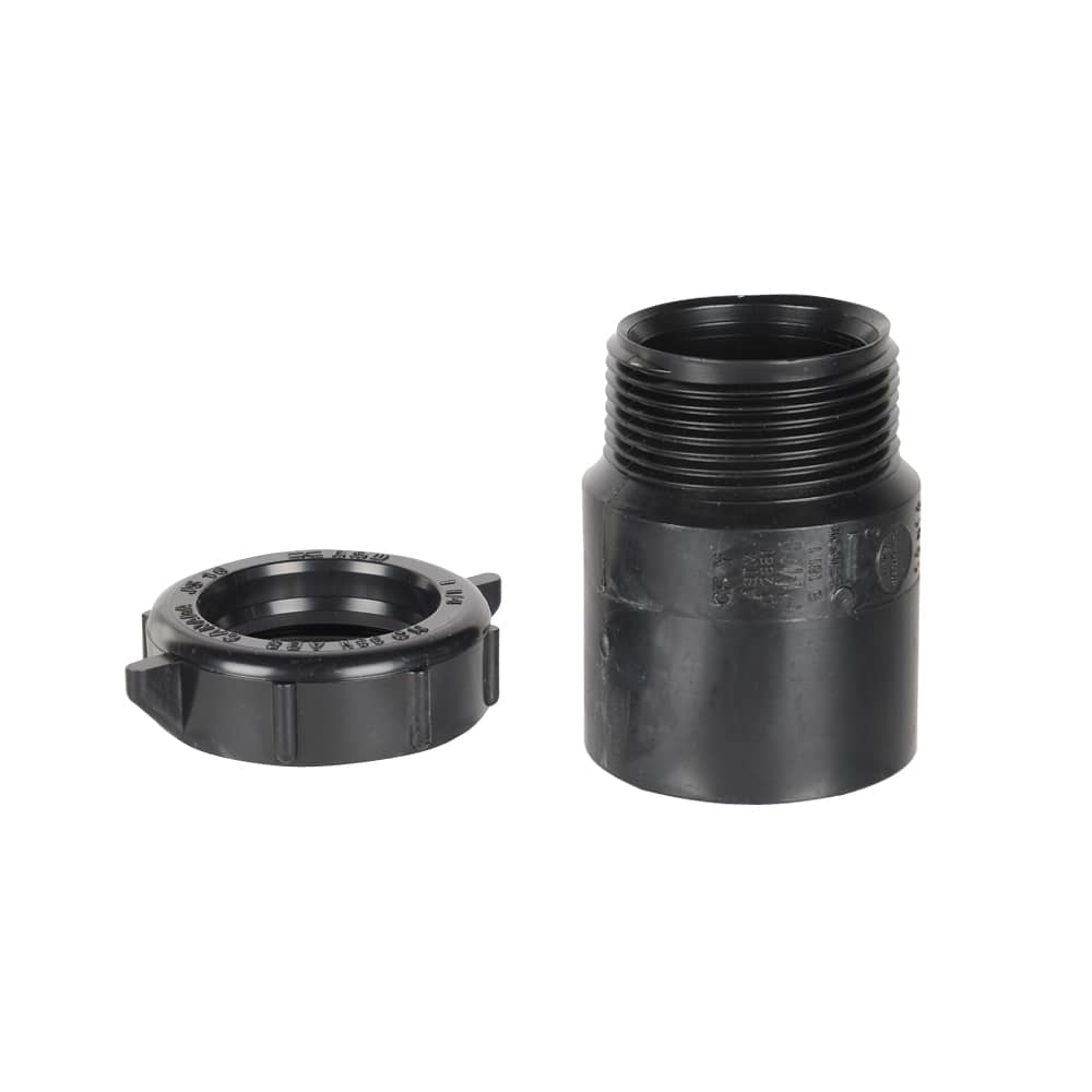 ABS Siphon Adapter - 1-1/2 in. x 1-1/4 in. (M x F)