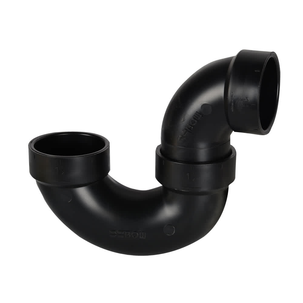 Siphon en P ABS 1 1/2 po