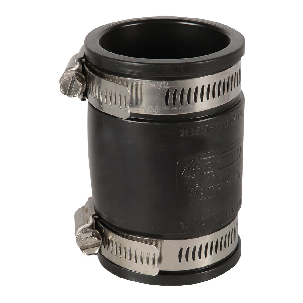 Joint d'étanchéité en caoutchouc 1&nbsp;1/2&nbsp;po (F x F)