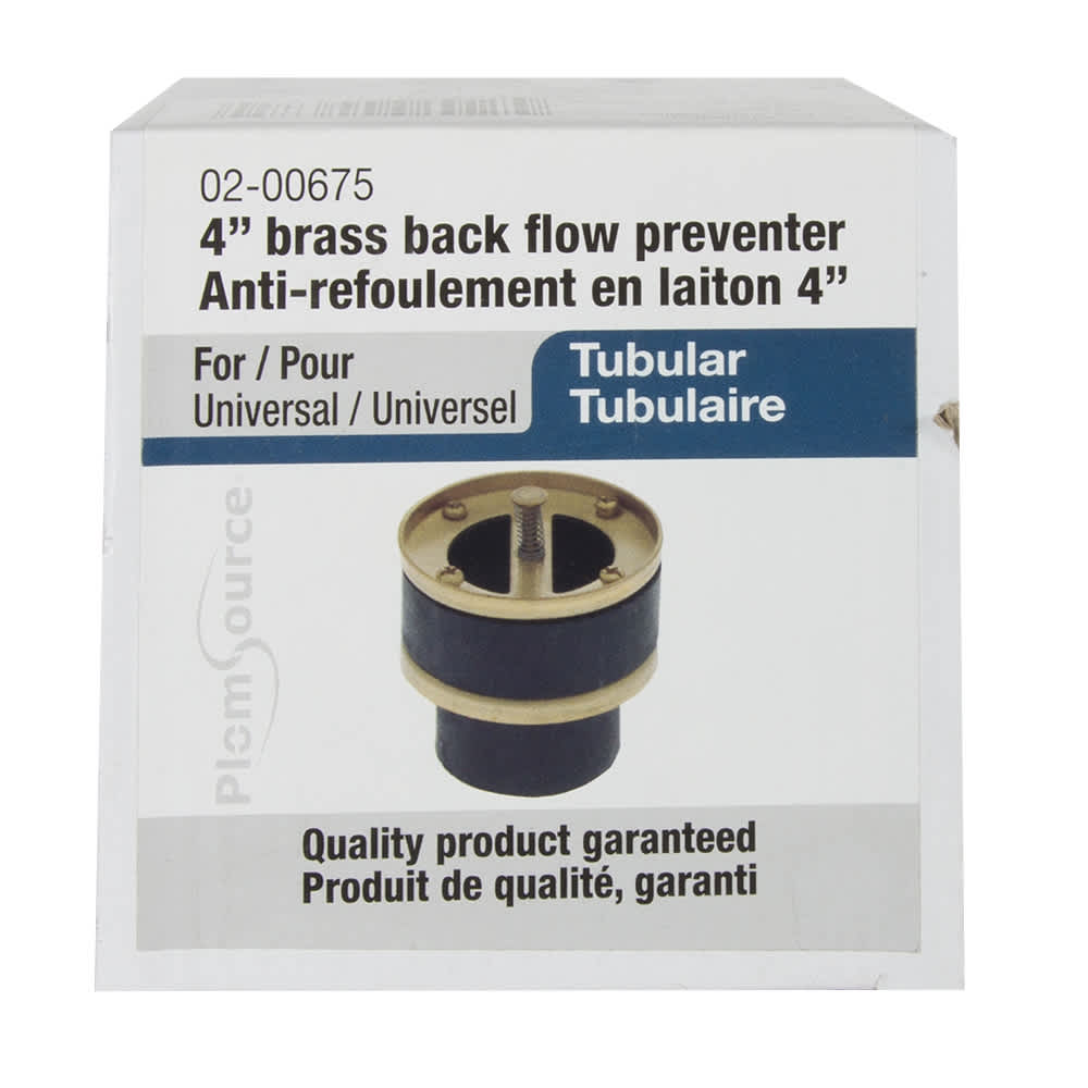 Clapet antirefoulement pour drain de plancher 4 po