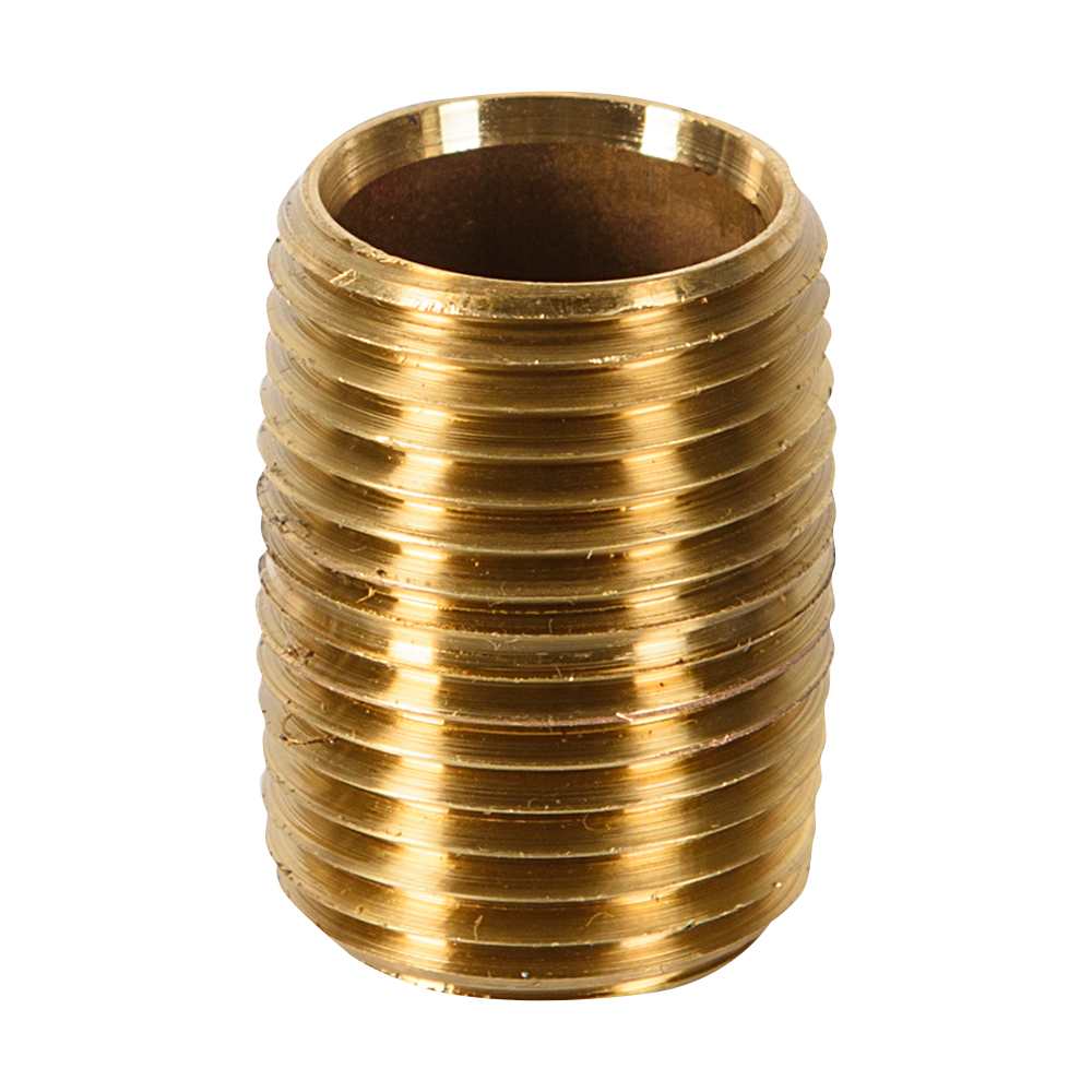 Close Brass Nipple 1/2 in.