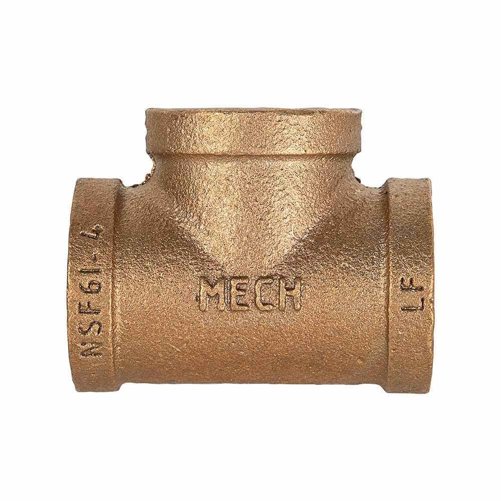 Té en laiton 3/4 po