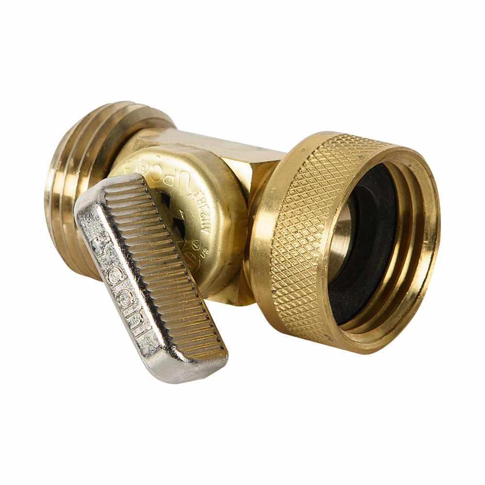 Valve laiton boyau mâle x femelle pivotante