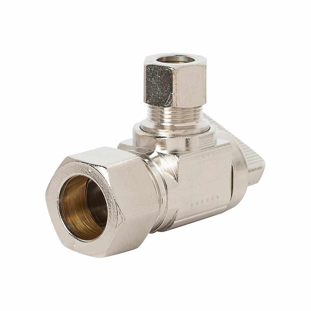 Robinet à compression coudé 3/8 po x 5/8 po OD