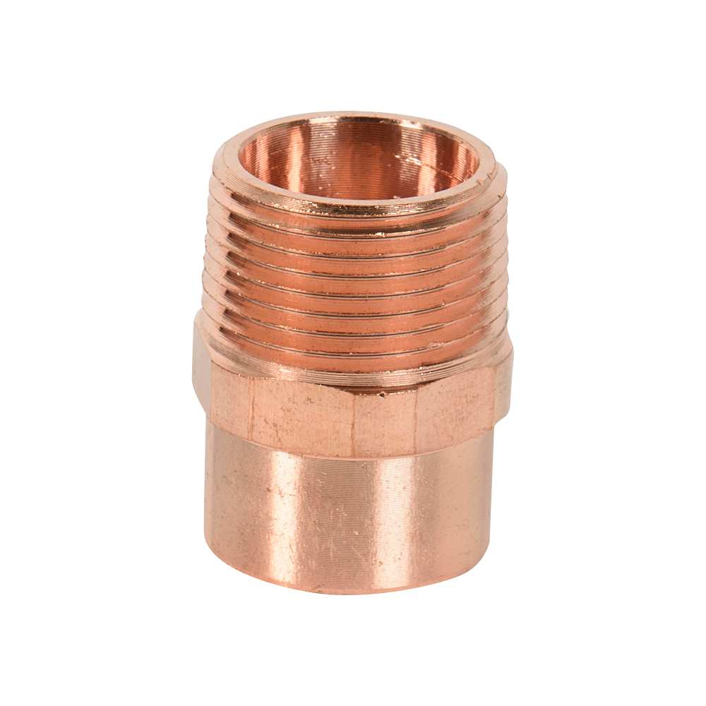 Copper Adapter 1 in. SO x 1 in. MPT