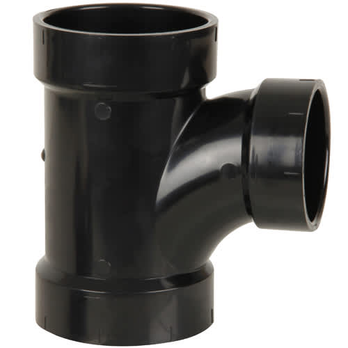 Té Y ABS 4 po x 4 po x 2 po ( F x F x F)