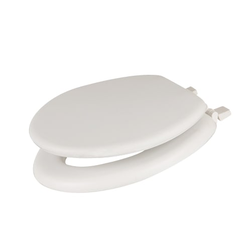 Siège de toilette rond coussiné