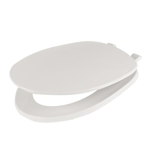 Siège de toilette rond en plastique