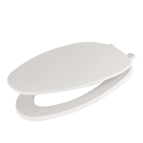 Siège de toilette allongé en plastique