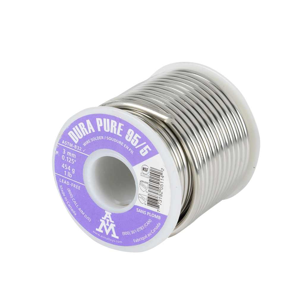 Soudure sans-plomb Dura-Pure 95/5