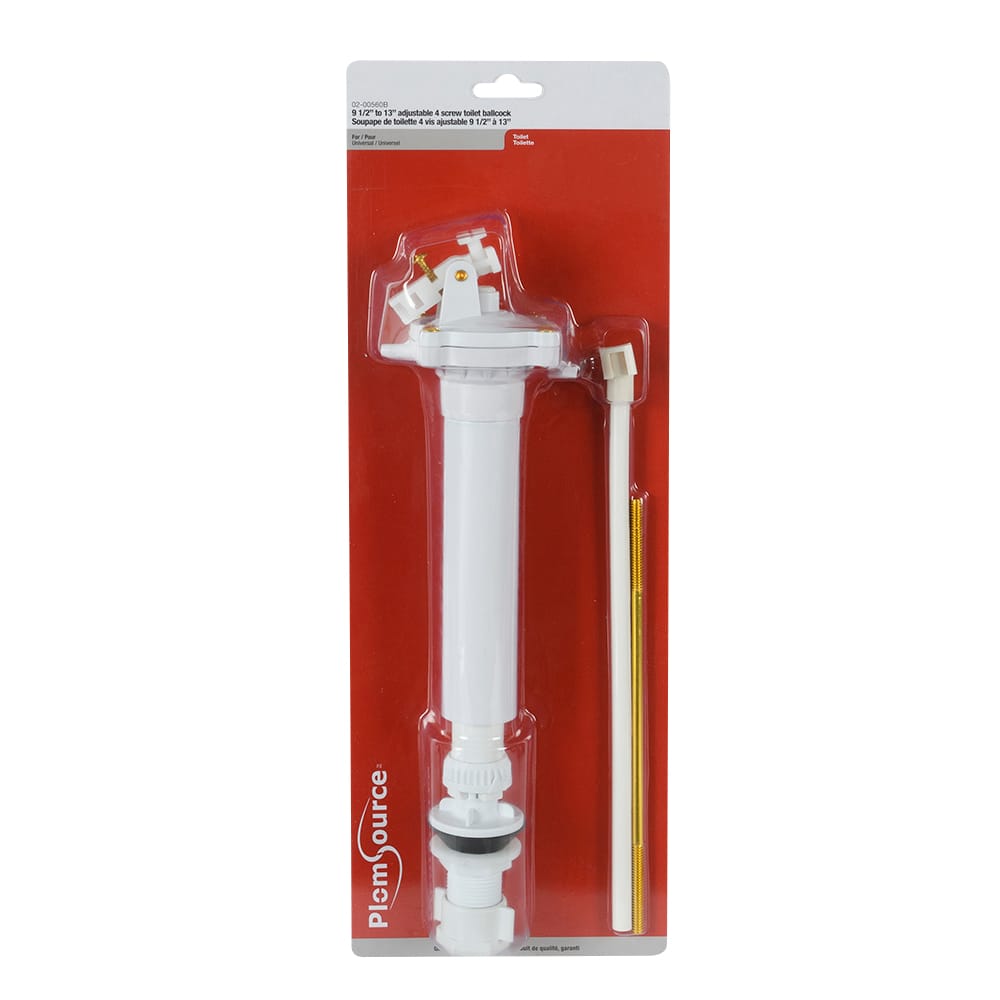 Robinet de remplissage de toilette 9&nbsp;1/2&nbsp;po - 13 po