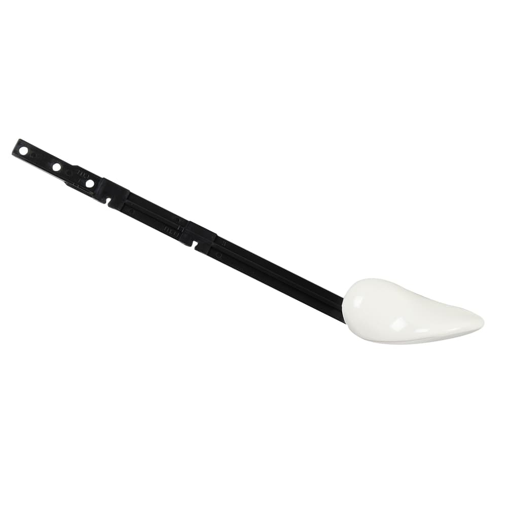 Manette de réservoir de toilette universelle plastique blanche