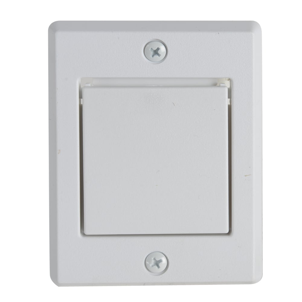 Plaque d'évacuation extérieure ABS pour aspirateur central