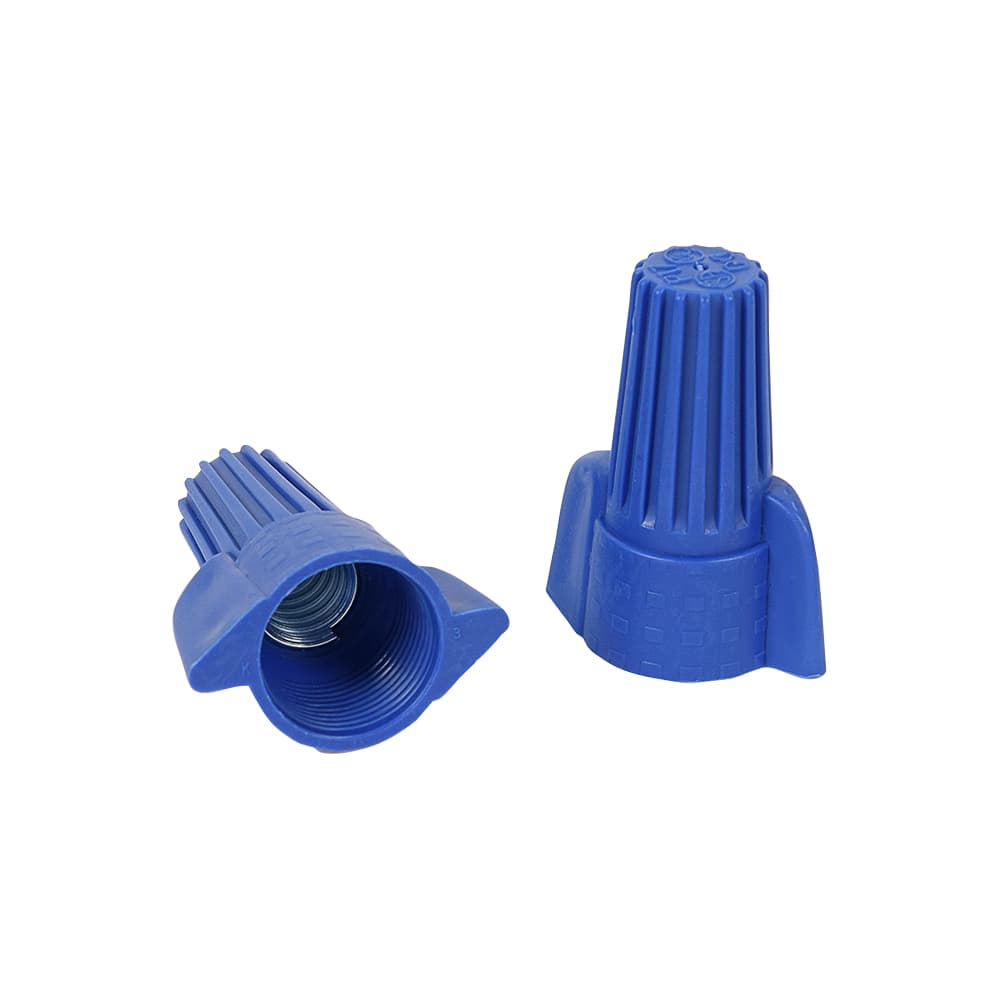 Winged Wire Connectors Pkg/3 Blue