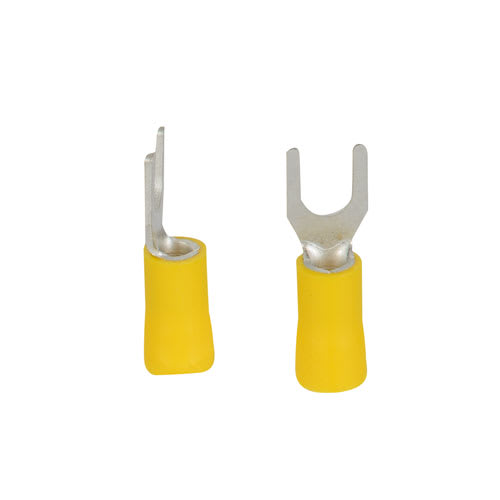 Spade Terminals Pkg/5 Yellow