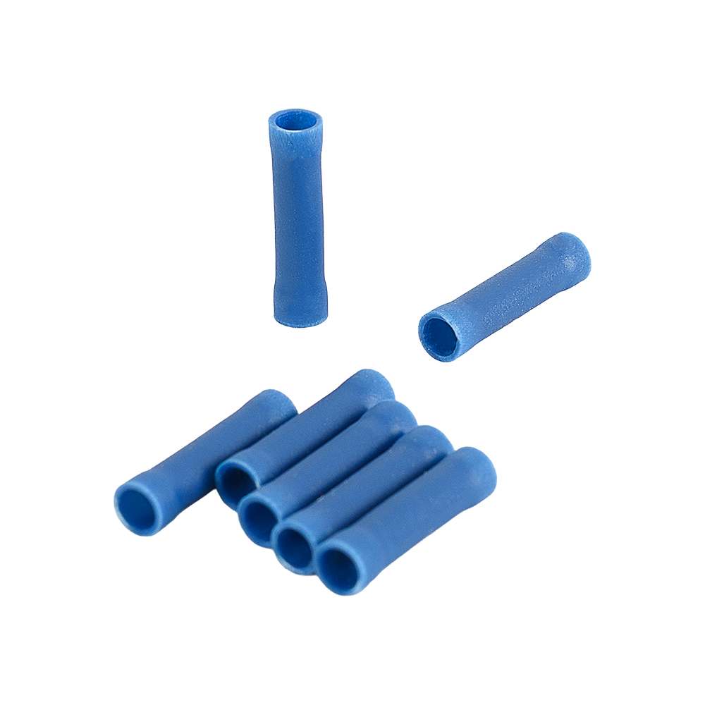 Joints bout à bout pour fils électriques bleu Pqt/7