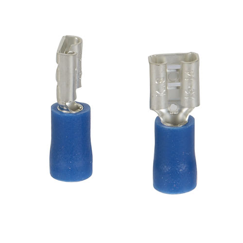 Female Disconnect Terminals Pkg/6 Blue