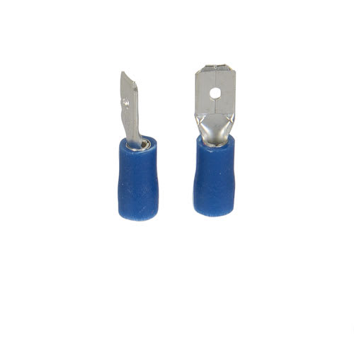 Male Disconnect Terminals Pkg/6 Blue