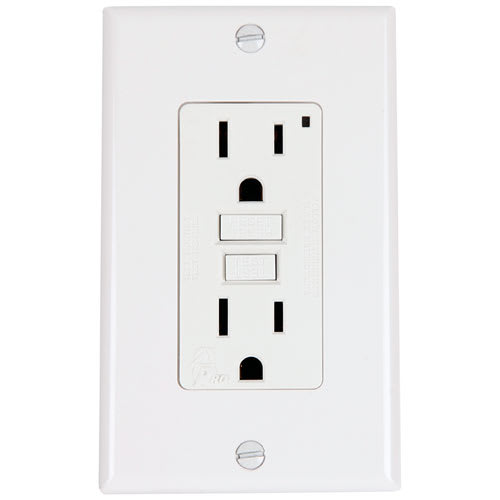 GFCI Electrical Outlet 15 A Decora