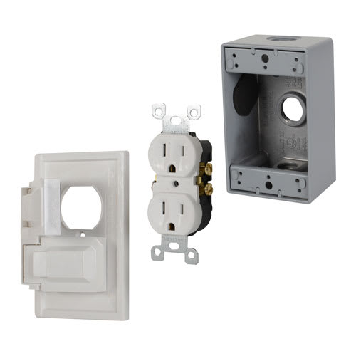 Outdoor Outlet Box Set