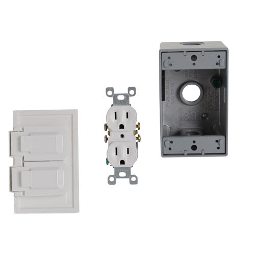 Ensemble de boîte électrique d'extérieur