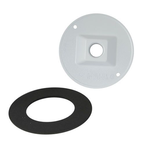 Round Cover Outdoor Electrical Outlet