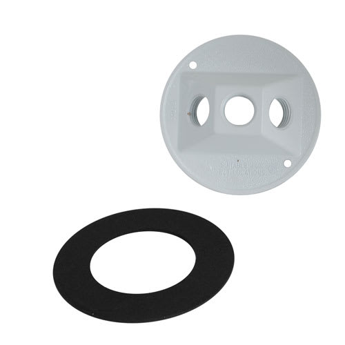 Round Cover Outdoor Electrical Outlet