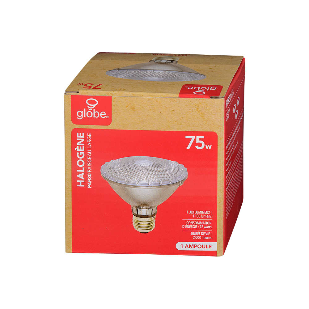Ampoule-réflecteur halogène PAR30, 75 W