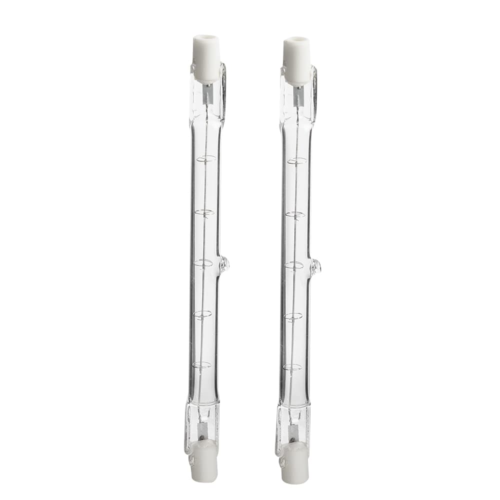 Ampoules halogènes T3 (longue) 500&nbsp;W Pqt/2