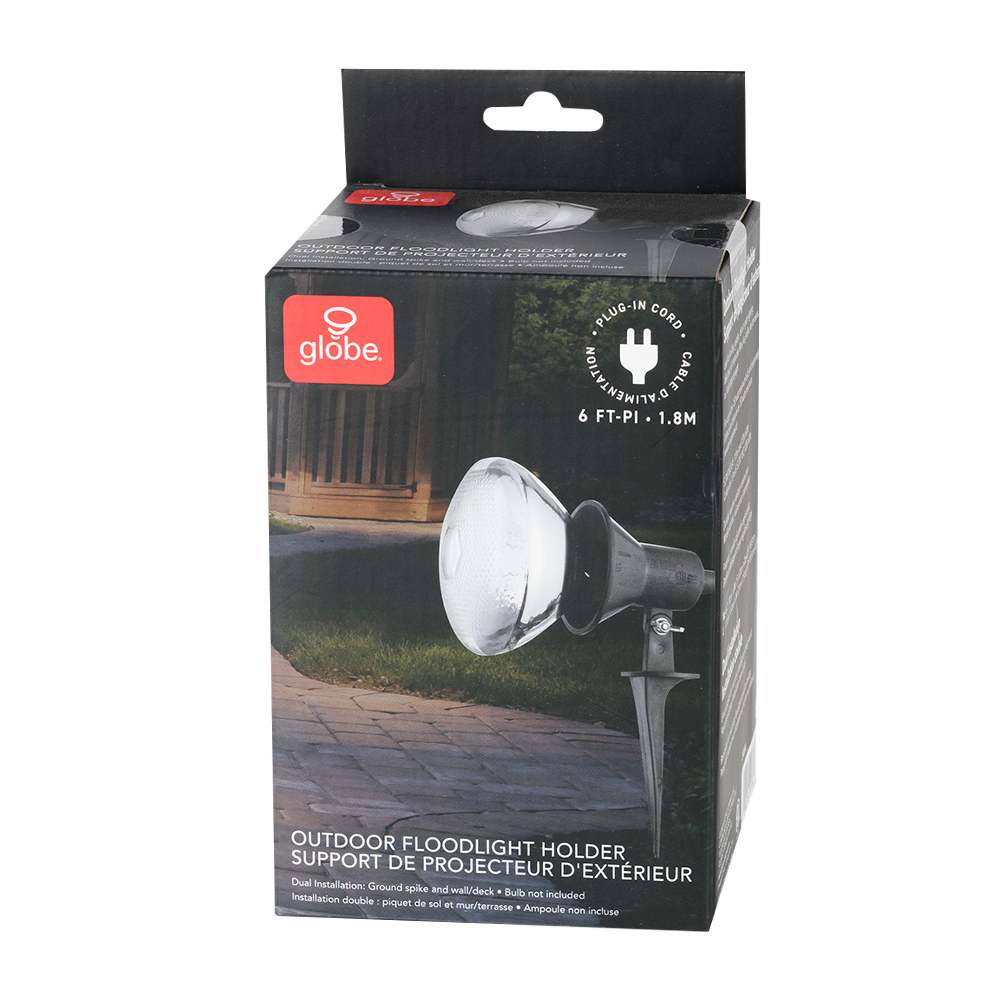 Support d’extérieur pour projecteur avec piquet