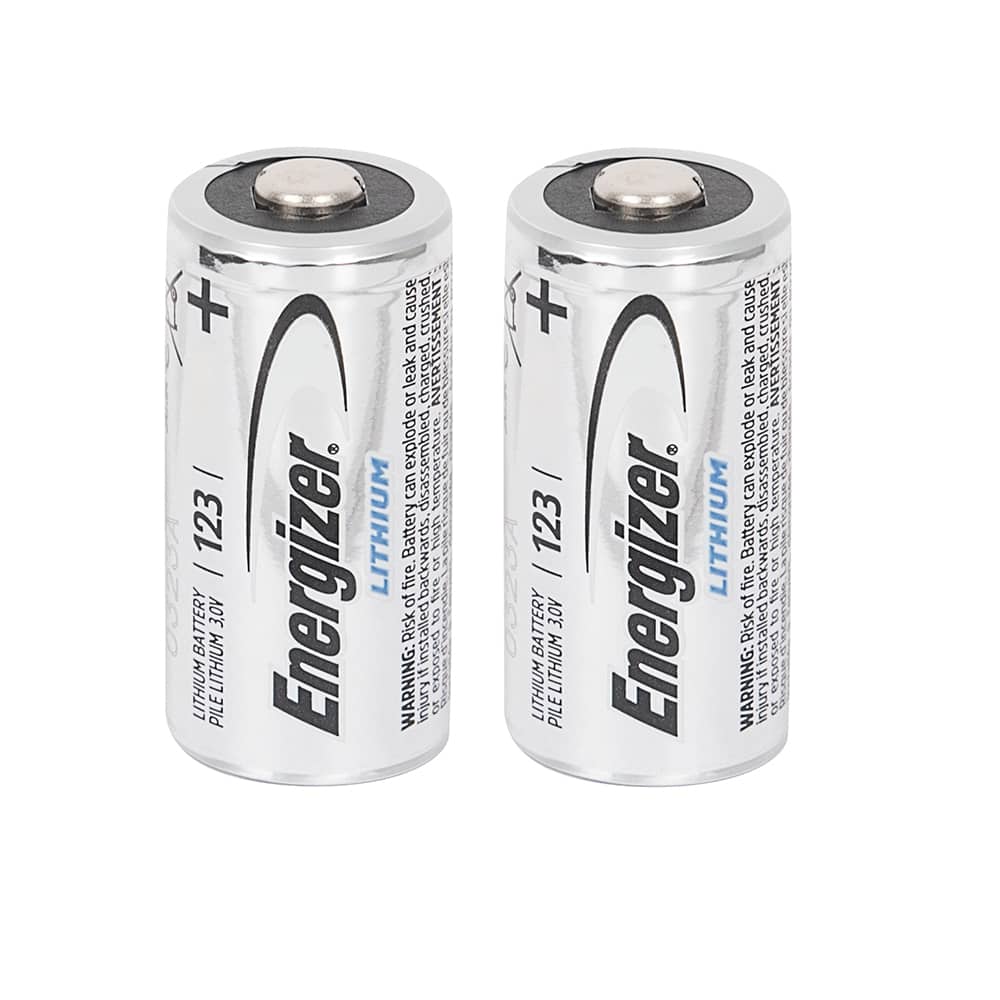 Piles Energizer 123, 3 V Pqt/2