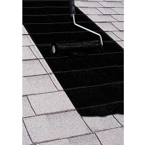 Enduit à toiture non fibreux noir 3,78&nbsp;L