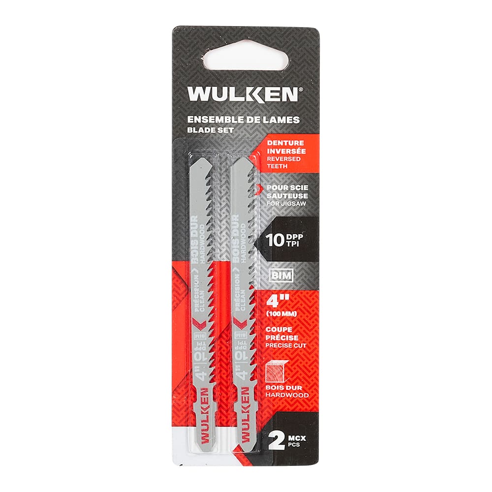 WULKEN Jig Saw Blade Set Pkg/2