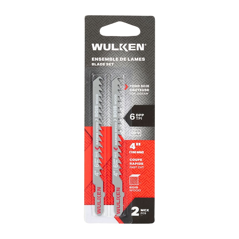 WULKEN Jig Saw Blade Set Pkg/2