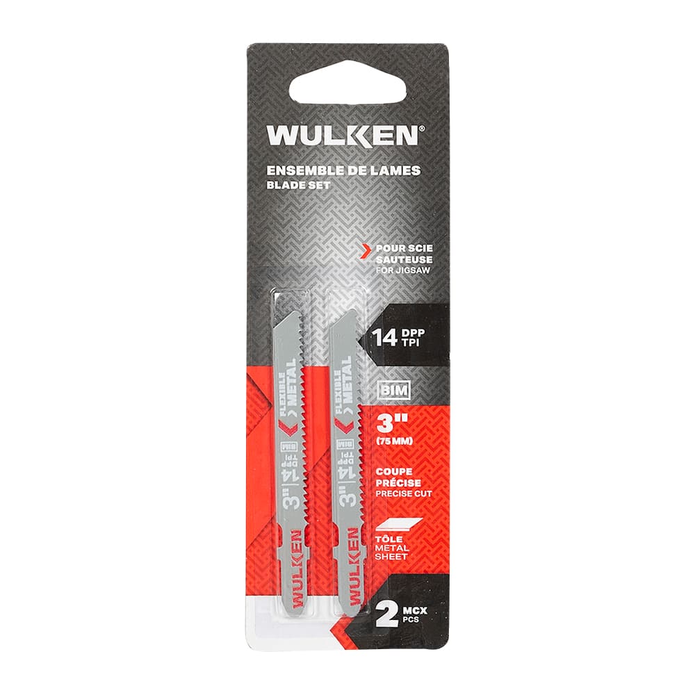 WULKEN Jig Saw Blade Set Pkg/2