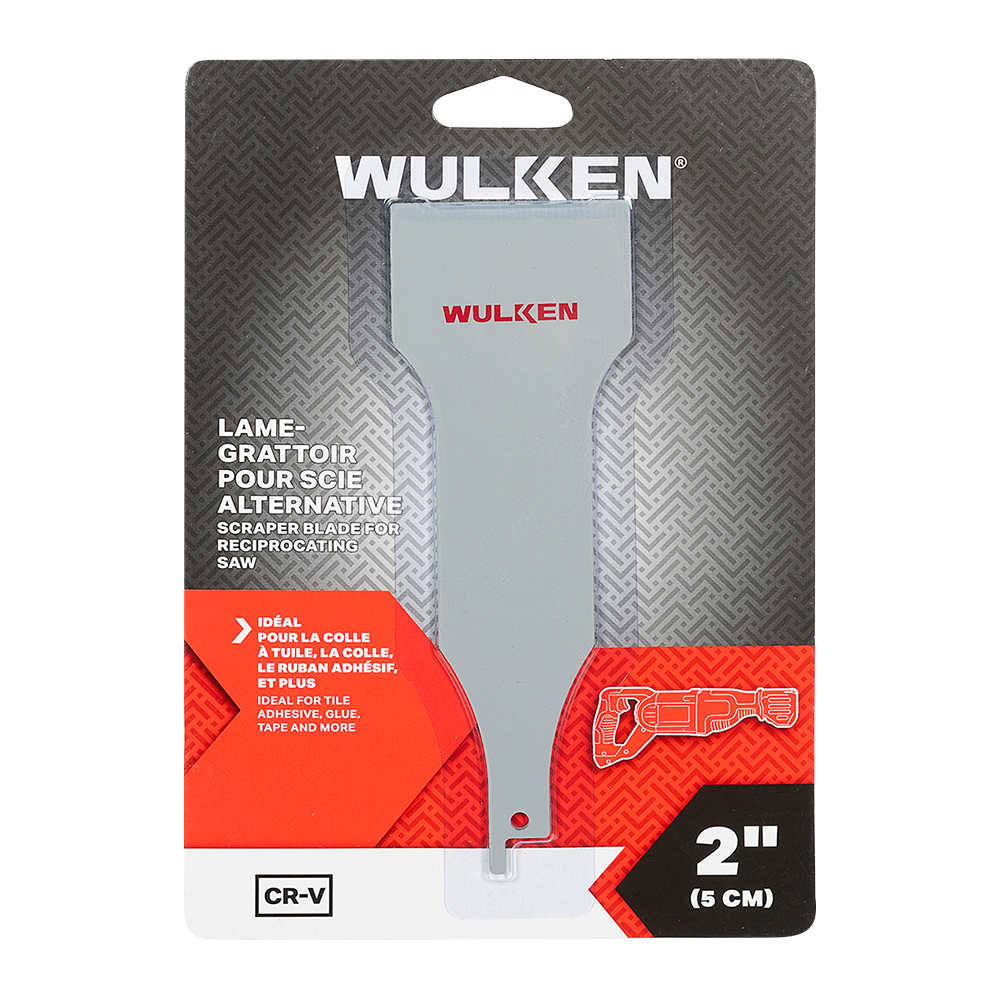 Lame-grattoir pour scie alternative 2&nbsp;po WULKEN