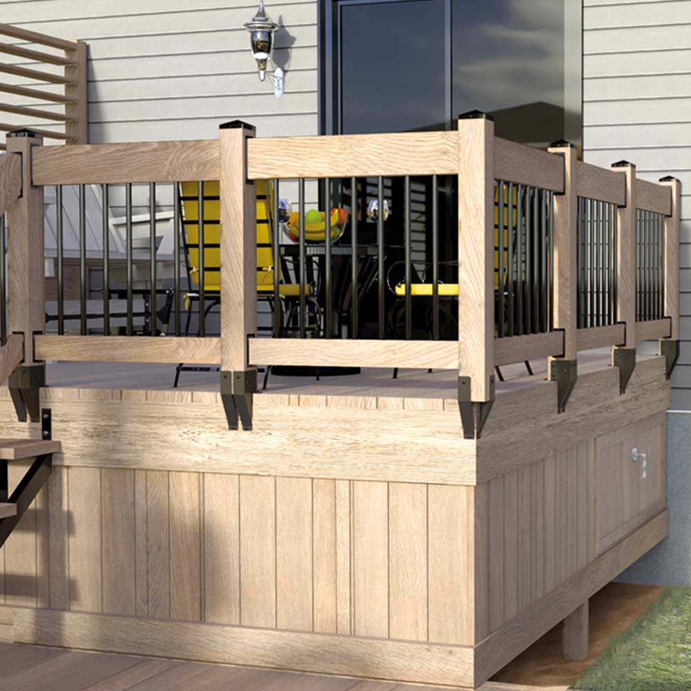 Étrier Horslimits pour poteau latéral PYLEX