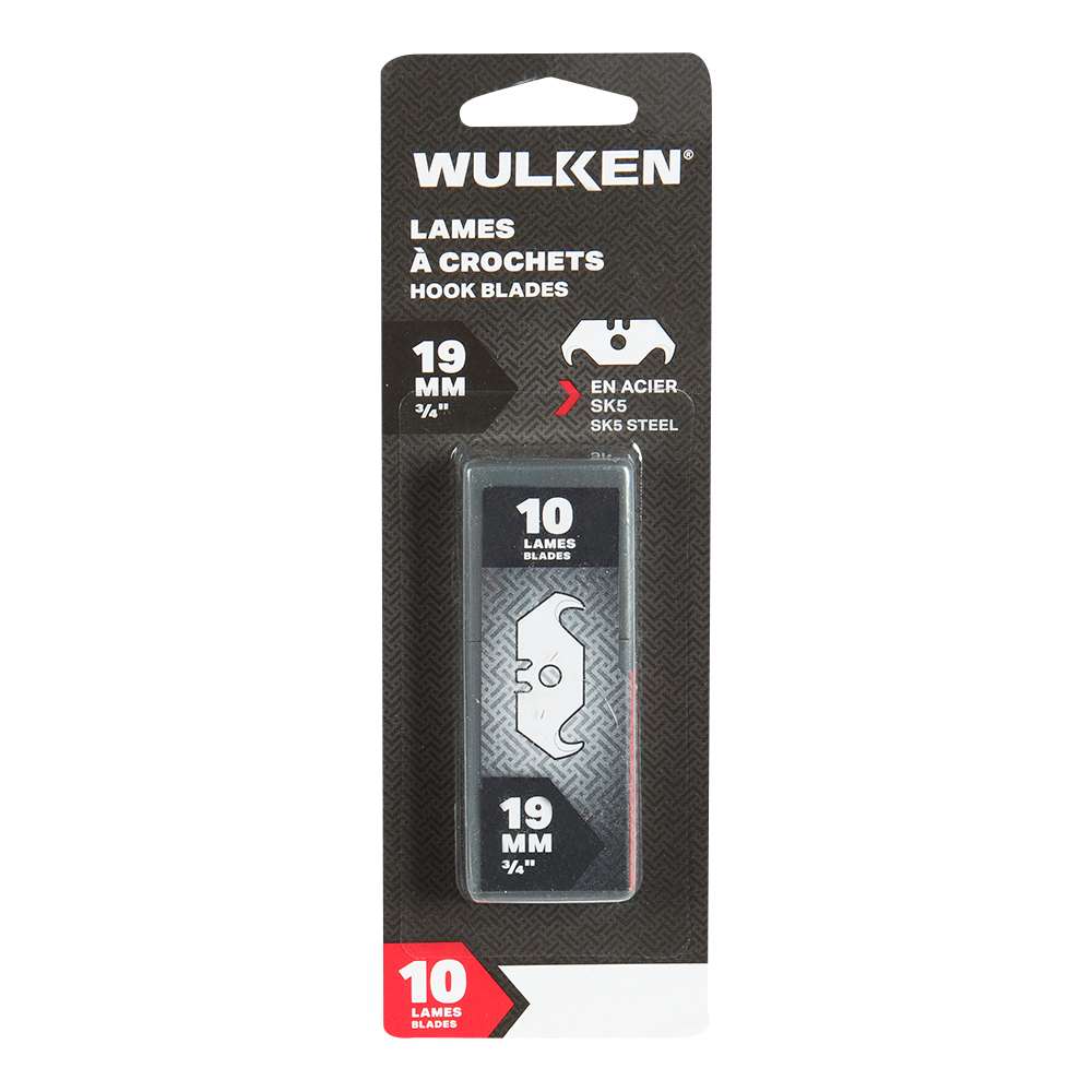 WULKEN Utility Knife Hook Blades Pkg/10