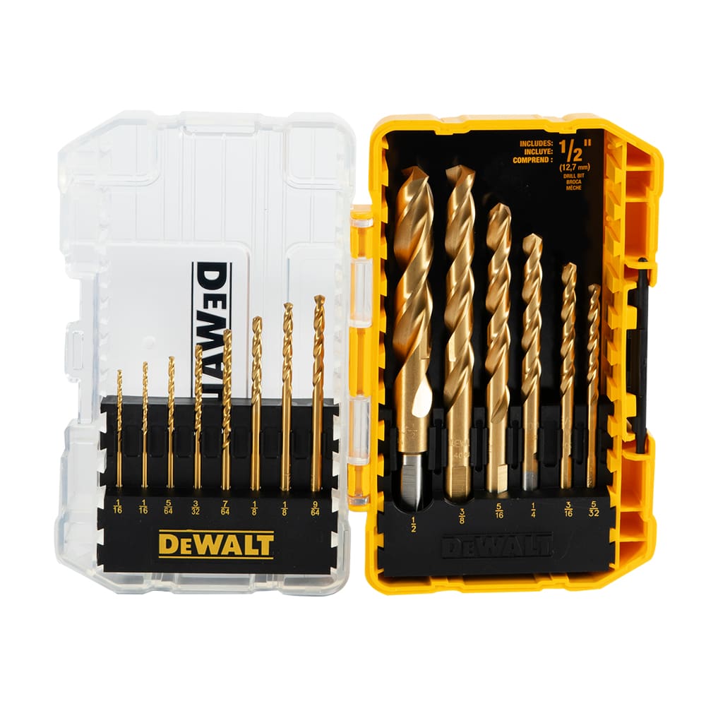 Ensemble de 14 mèches au titane DEWALT