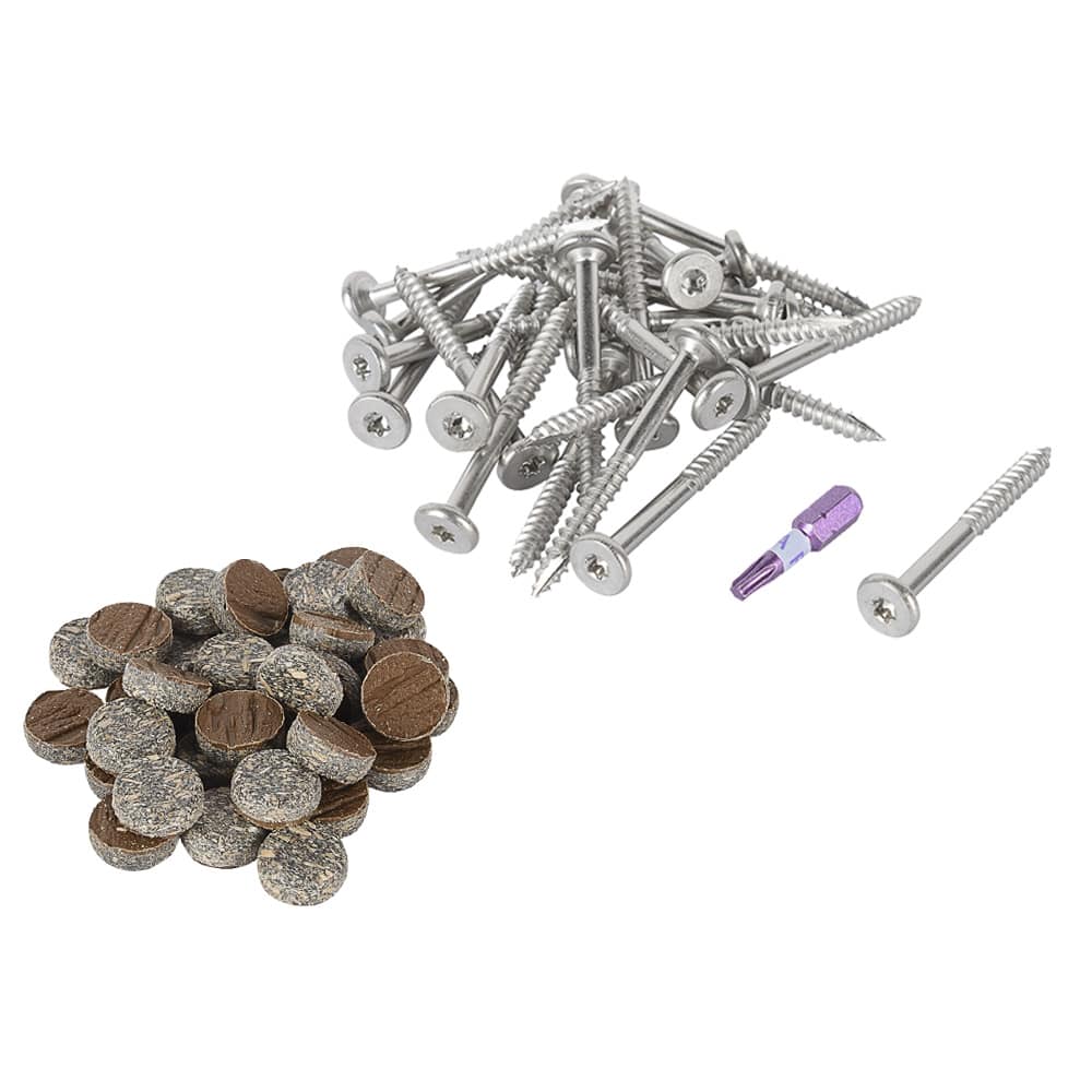 Trex Pro Plug Fascia Screws and Plugs Saddle 1&nbsp;7/8&nbsp;in Pkg/100