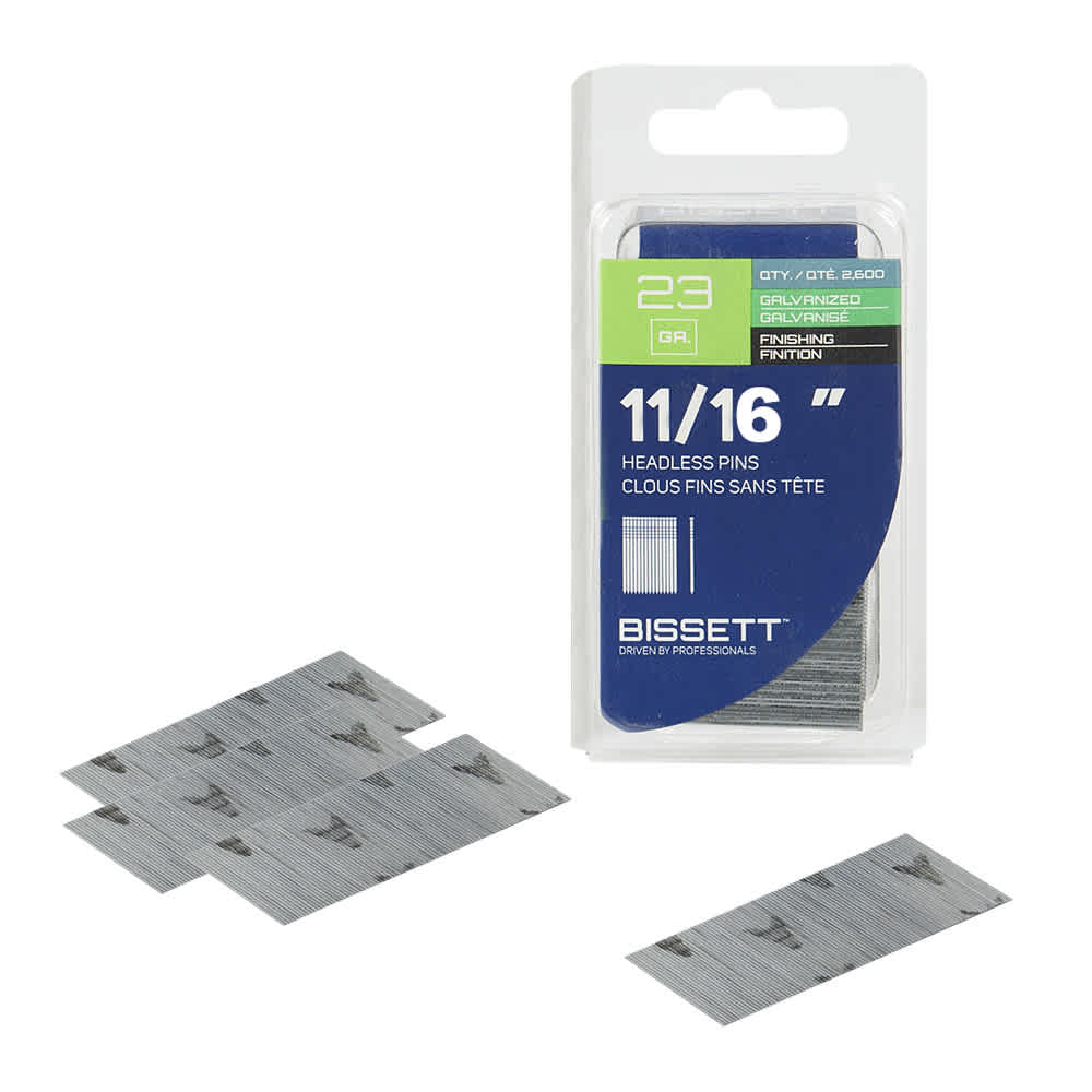 Micro clous à finir 11/16&nbsp;po n° 23 Pqt/2&nbsp;600