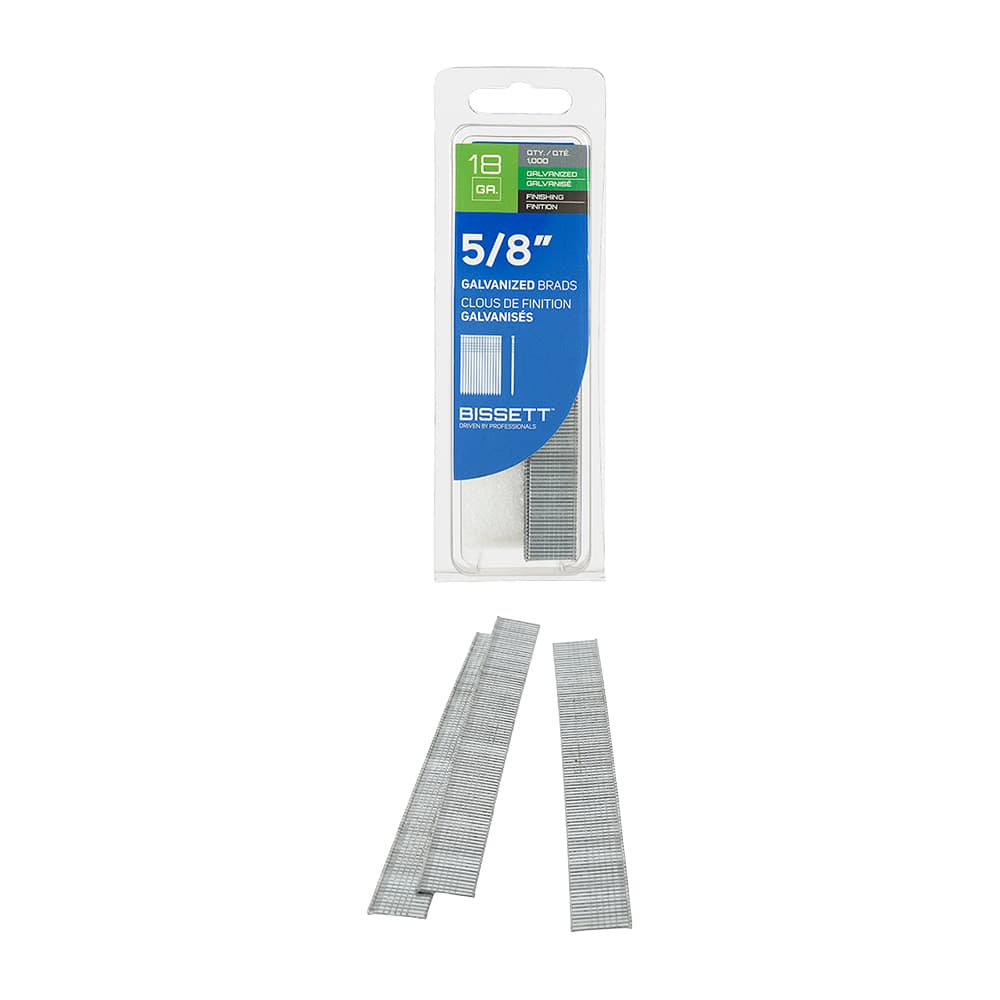 n° 18 Finishing Nails Strips 5/8&nbsp;in. Pkg/1000