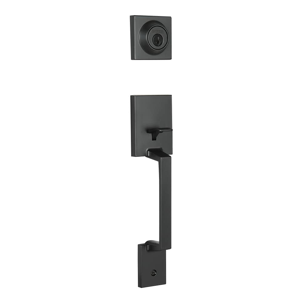 Amador Entry Key Handleset Door Black