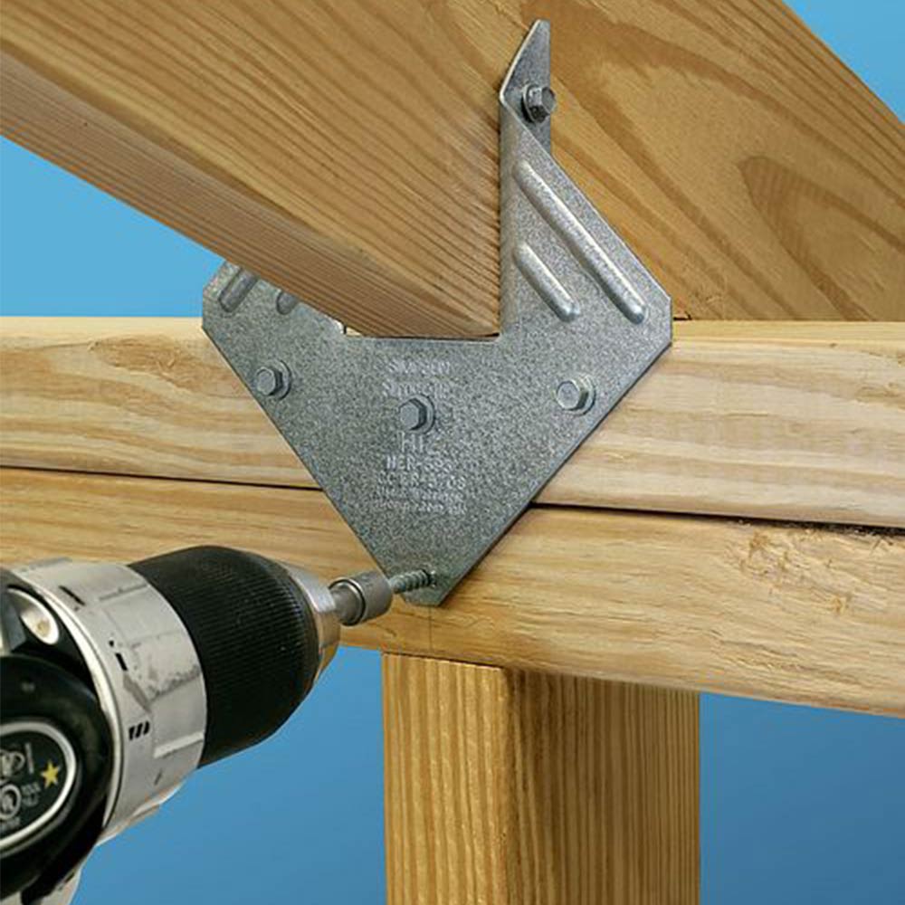 Vis à bois structurelle SD CONNECTOR 1&nbsp;1/2&nbsp;po #10 T.H. Pqt/100