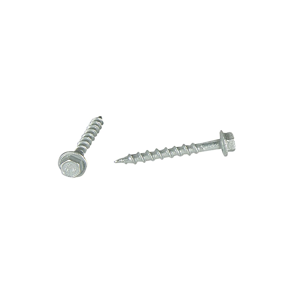 SD CONNECTOR Structural Wood Screw 1&nbsp;1/2&nbsp;in. #9 HEX Pkg/100