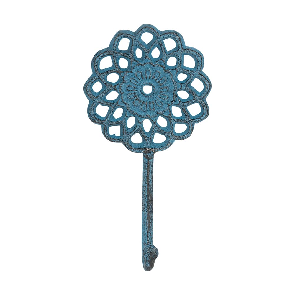 Crochet à vêtements fleur