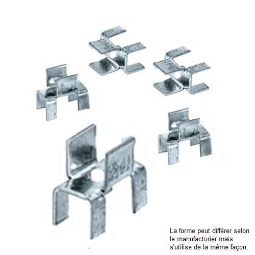 Attaches à contreplaqué 5/8 po Pqt/50